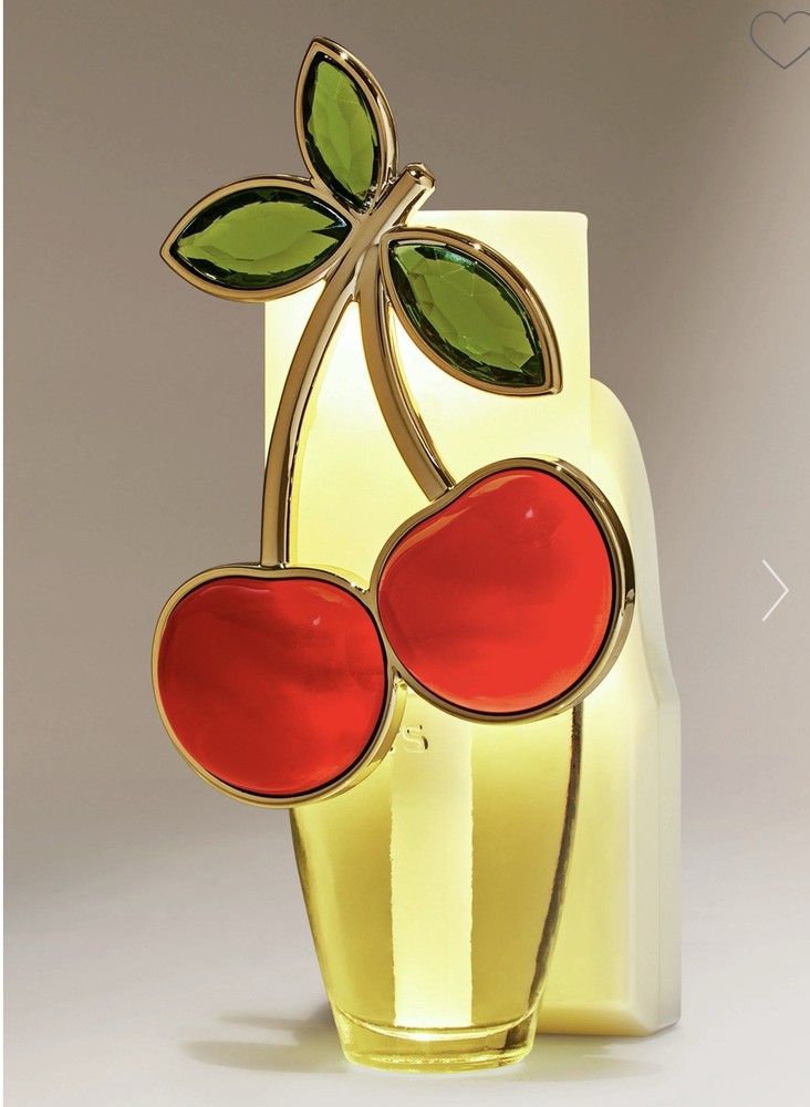 Bath & Body Works Cherry Cuff Wallflowers Scent Control Nightlight