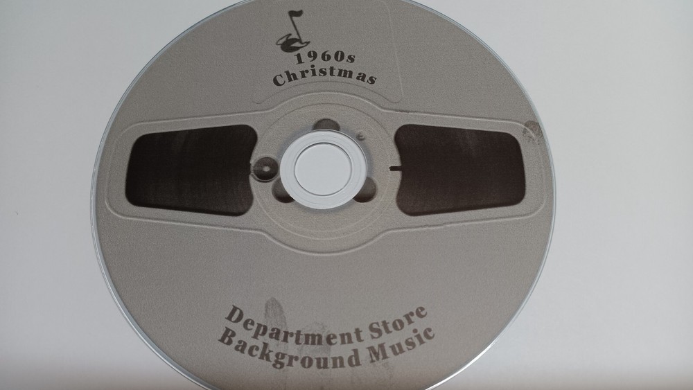 Background Christmas Elevator Department Store music CD Audio disc 1960s