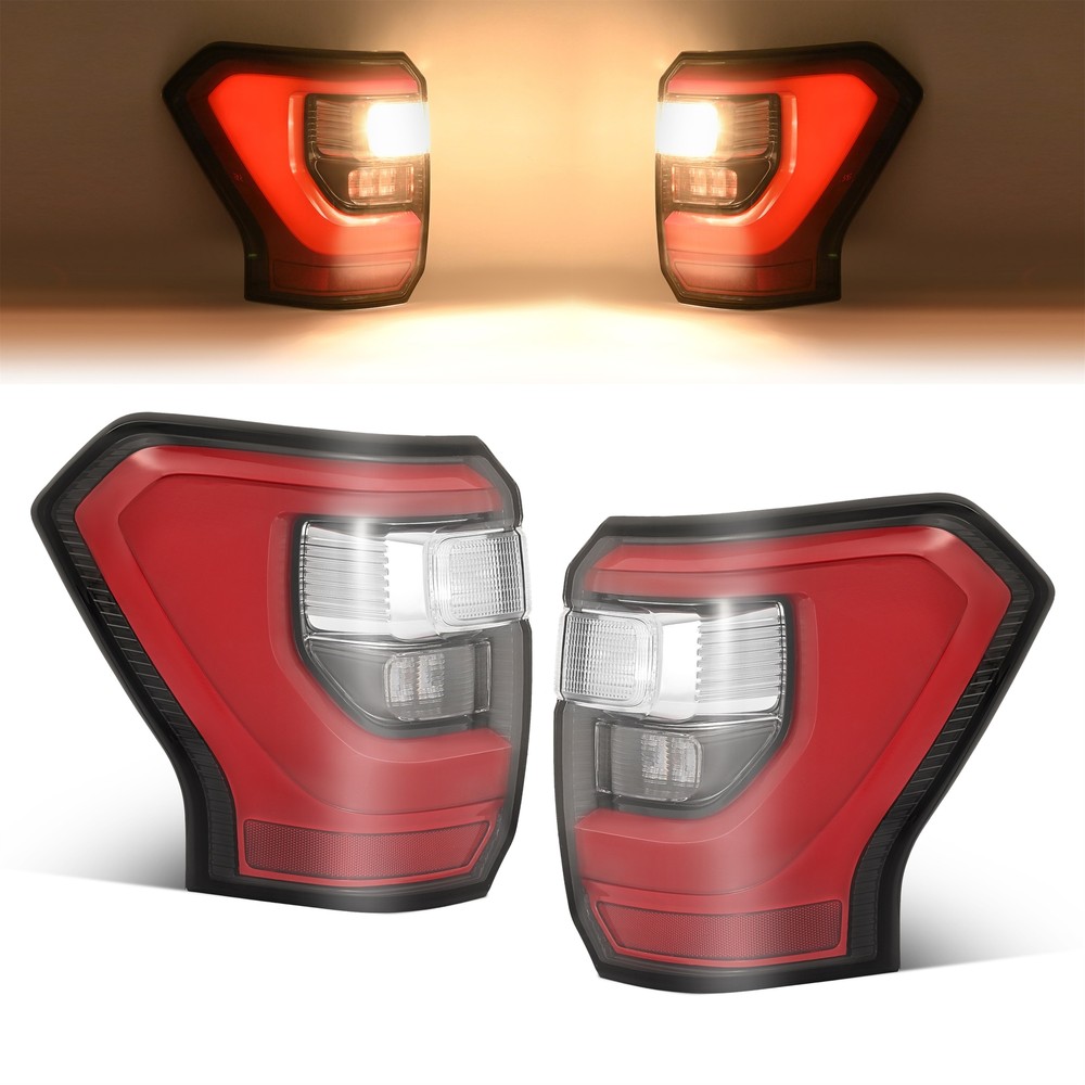 LED&Halogen Driver Passenger Side Tail Lights For Ford Expedition 2018-2021