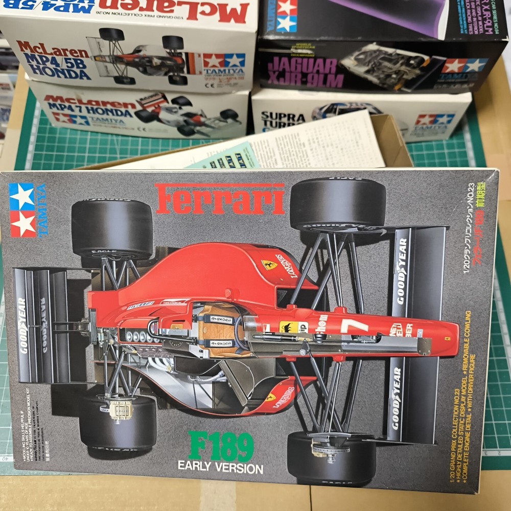 Tamiya 1/20 Ferrari F189 Early Version Grand Prix Collection No.23