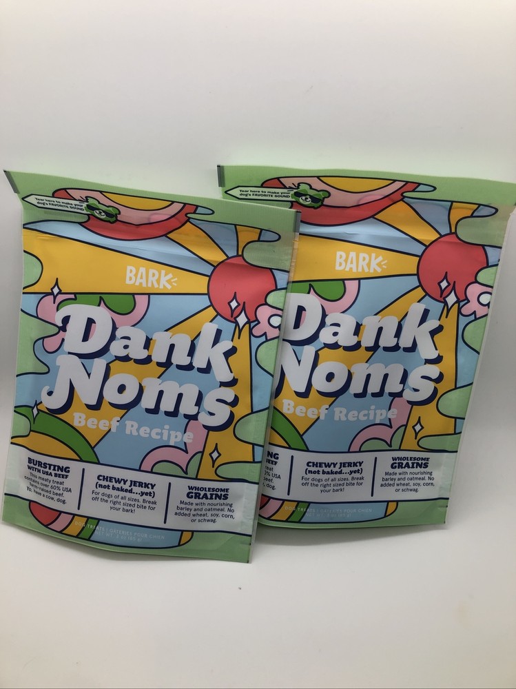 Bark Box Dank Noms Recipe Dog Treats Yummy Dog Treats Beef Recipe 2x Barkbox