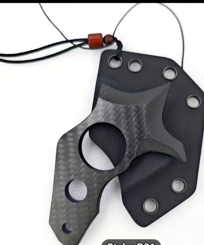 Carbon Fiber EDC Wolf Tooth Non-Metal Tactical Pocket Tool