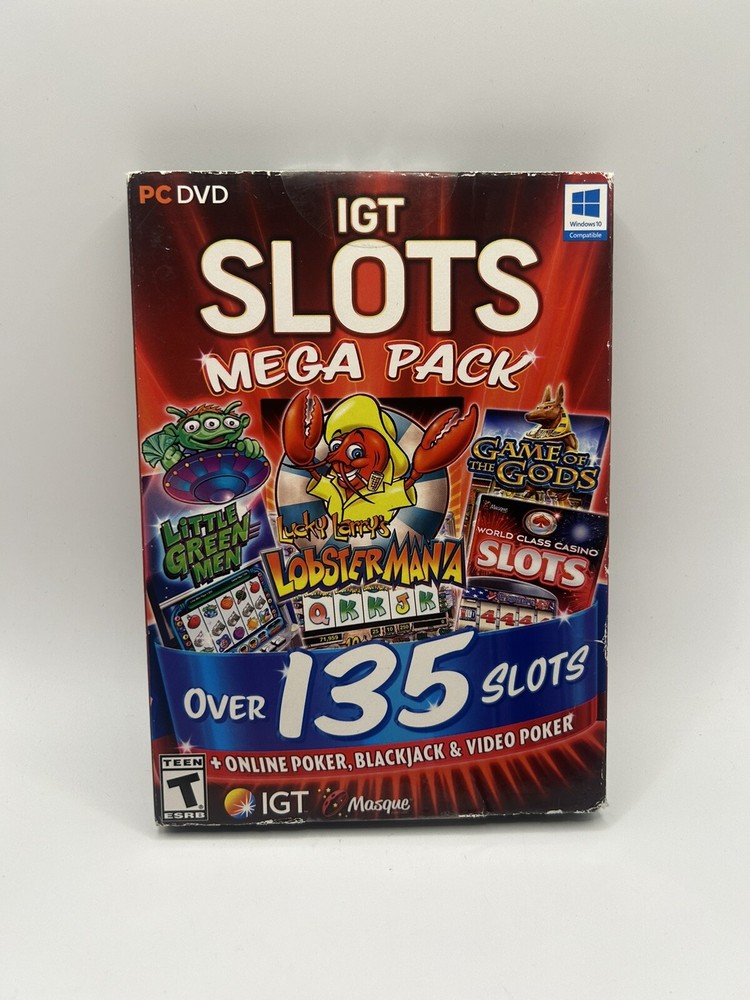 IGT Slots Mega Pack Loberstermania (for PC) Sealed - Fast Free Shipping