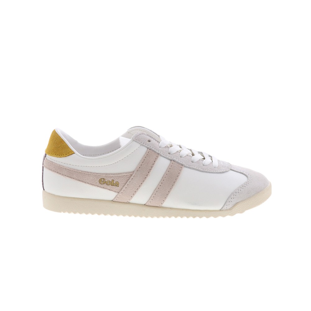 Gola Bullet Pure CLA366 Womens White Suede Lifestyle Sneakers Size 5  
