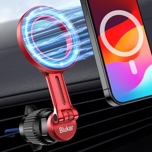 Car Phone Holder For Magsafe20xn52 Strong Magnets Air Vent Magnet Car Phone Mo