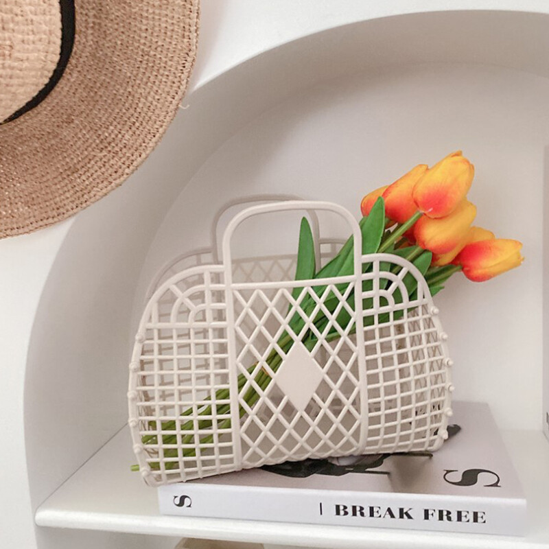 Detachable Shower Basket Plastic Bath Basket Bathroom Hollow Wash Storage Ba WY4