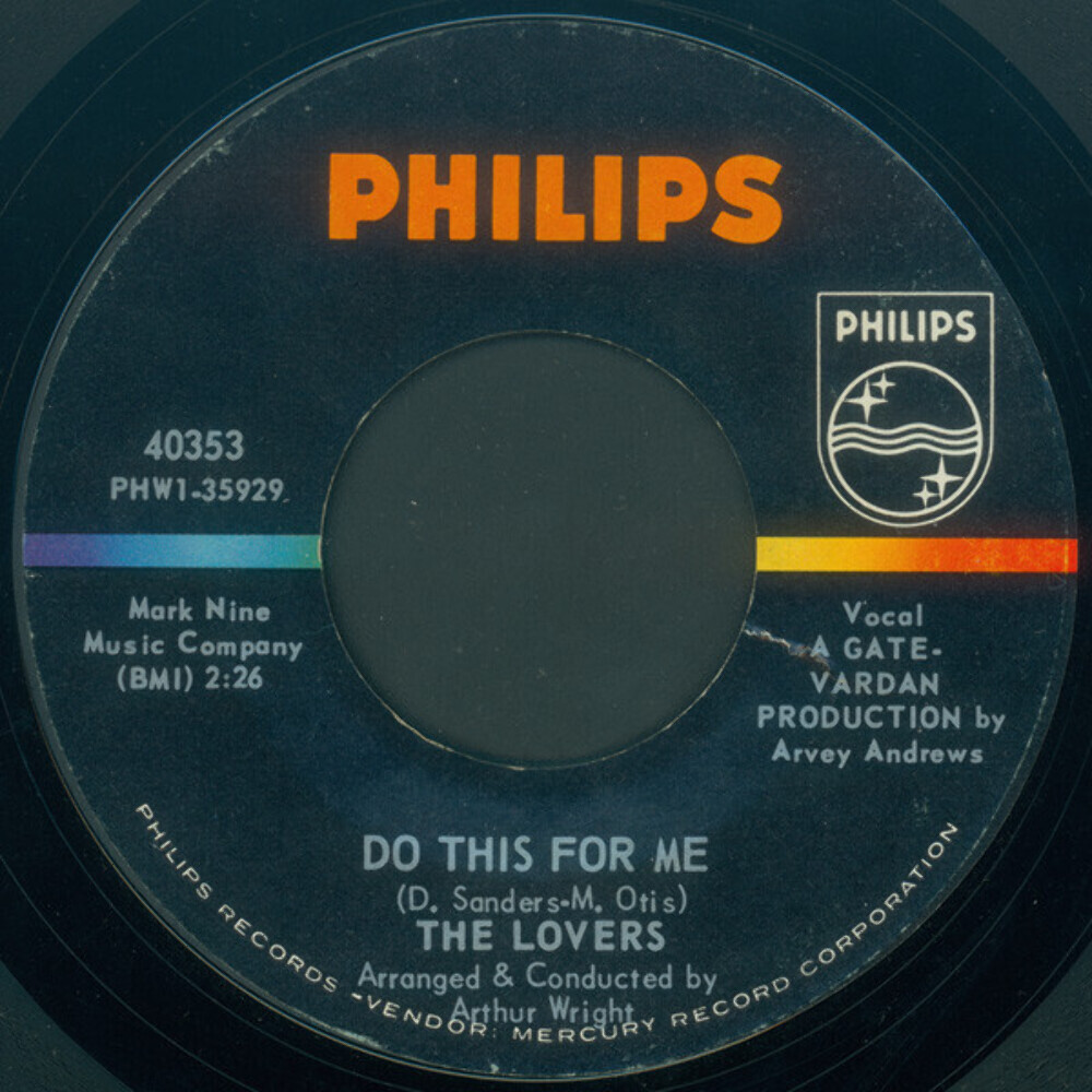 The Lovers (8) - Do This For Me / Someone (7