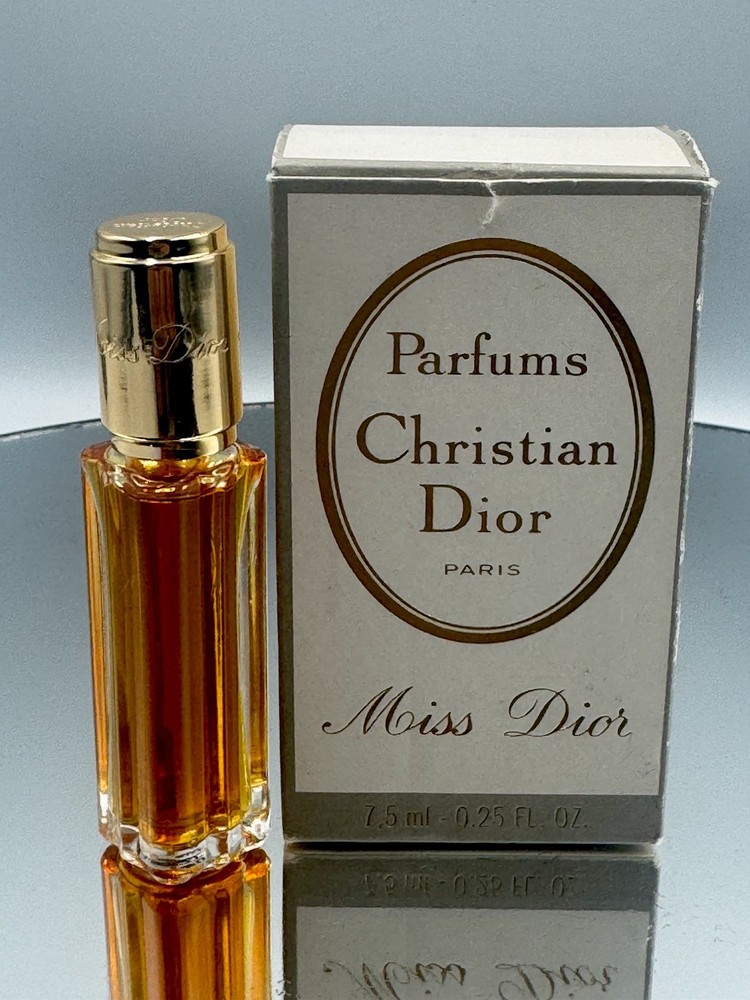 Vintage Christian Dior Miss Dior Parfum 7.5ml Authentic .25oz