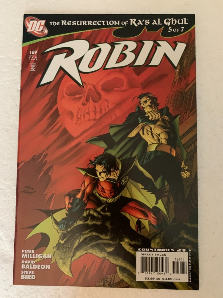 ROBIN #169 Near Mint 2008 DC Comics Batman Series