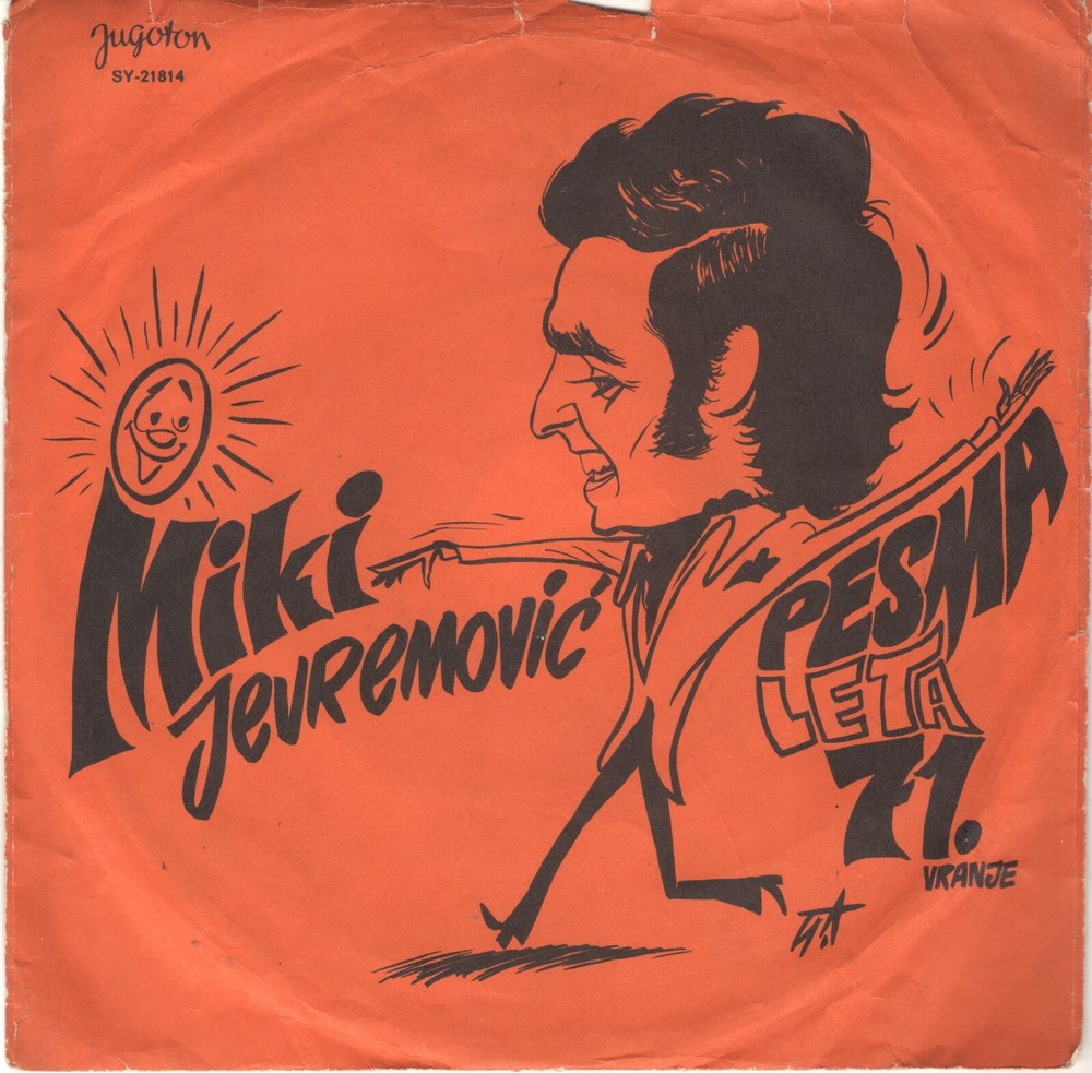 Miki Jevremović Pesme Leta '71 - Free Shipping