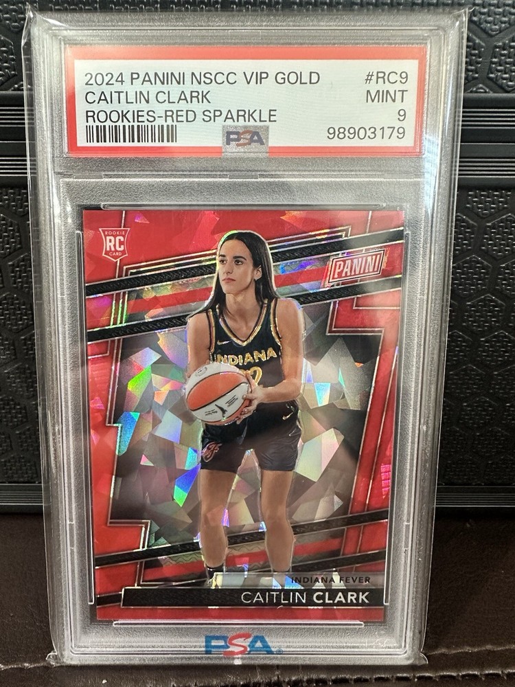 2024 Panini National Convention VIP Gold Pack - Rookies #RC9 Caitlin Clark PSA 9