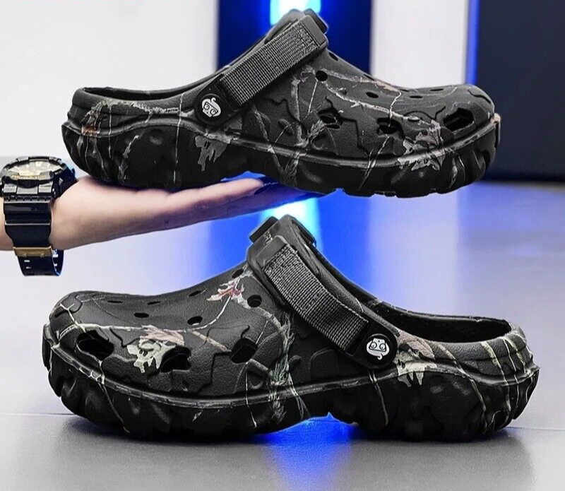 Men's Croc Style Inspired NWT All Terrain Waterproof Slip On Clogs Outdoor