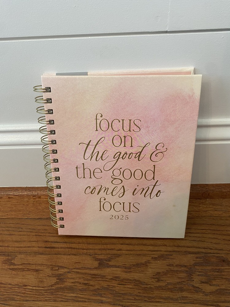 Blue Sky Eccolo 2025 Calendar Planner Weekly New Year Fashion Pink Focus On Good-image