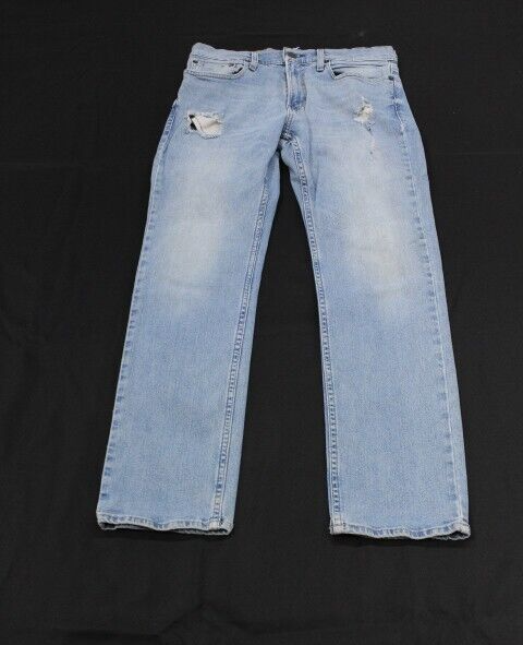 Hollister Jeans Men's 31X30  Straight Epic Flex Stretch Denim Light Wash Classic