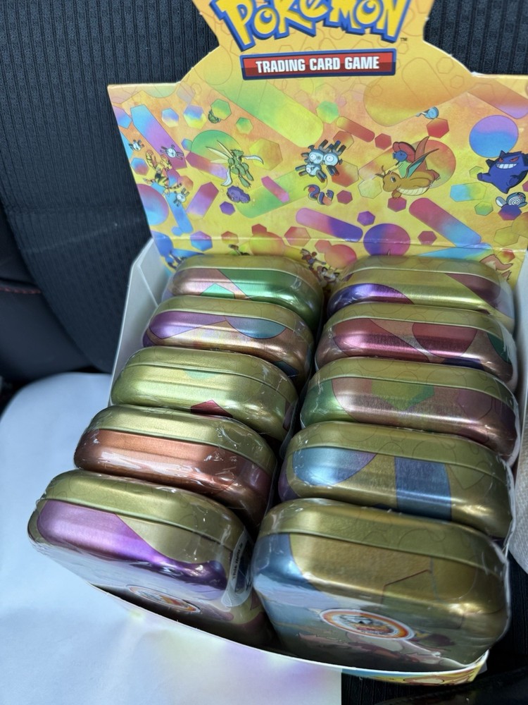 Pokemon TCG Scarlet Violet 151 Mini Tin Display with 10 Booster Packs