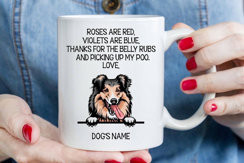 Shetland Sheepdog Mug Best Shetland Sheepdog Gift Funny Mug For Shetland