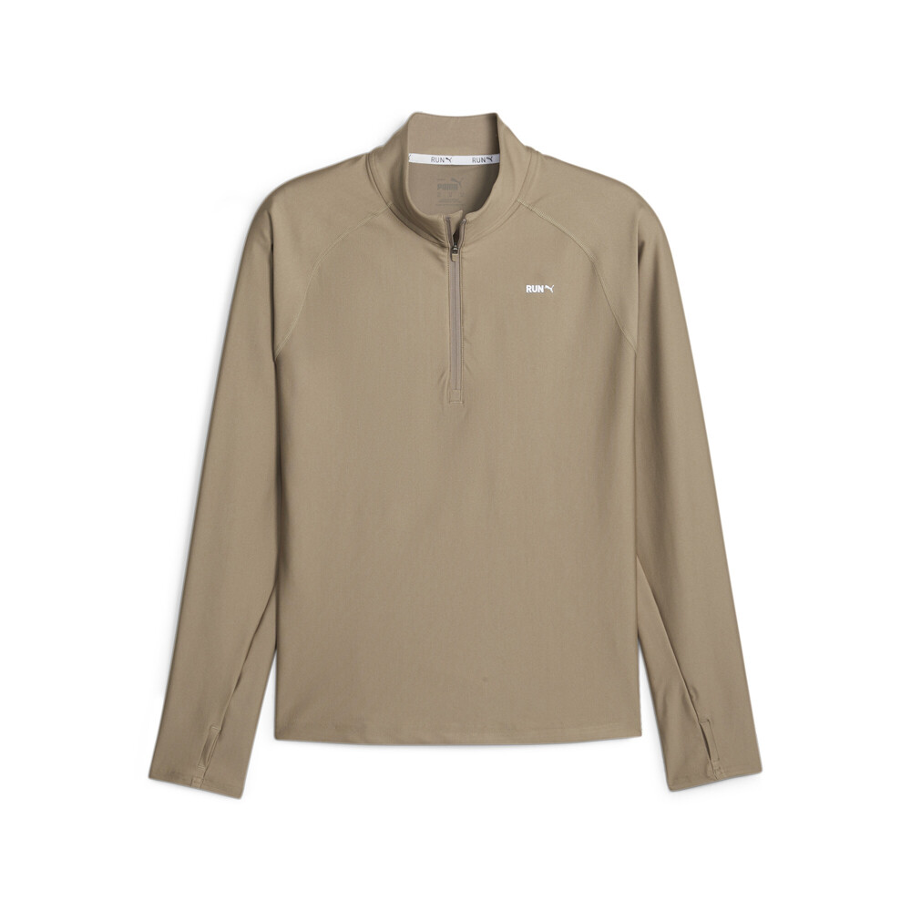Puma M Run 14 Zip Mens Beige  52438182