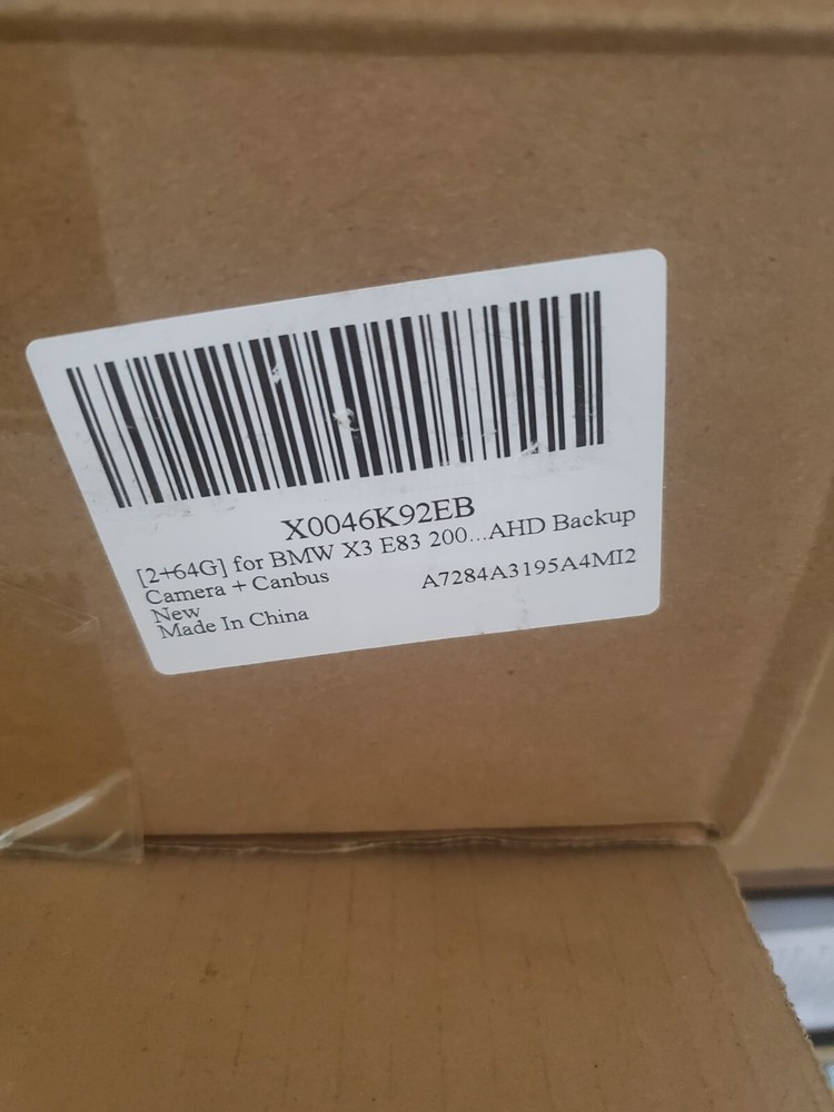 Android Car Media Player for BMW X3 E83 2006-2010 with installation