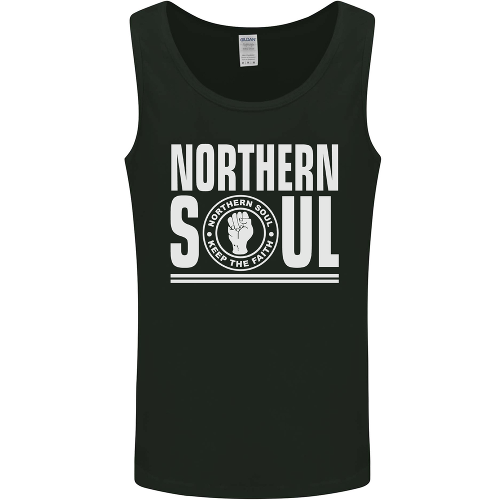 Northern Soul Keep the Faith Mens Vest Tank Top