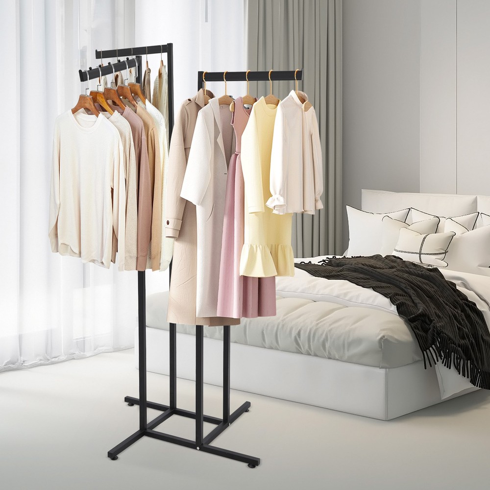 4-Way Adjustable Clothing Rack Clothing Display Rack Clothing Store Clothes Rack
