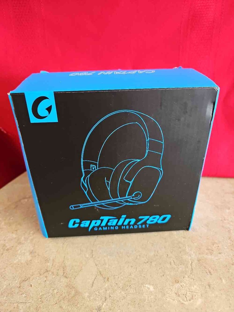 Captain 780 Black Gaming Headset with Mic for PS5 PS4 PC and Switch