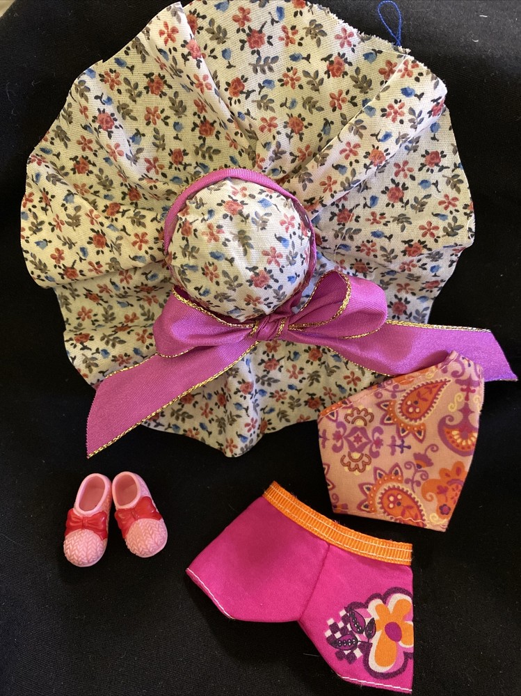 So cute Barbie Outfit shorts Matching sun hat top shoes