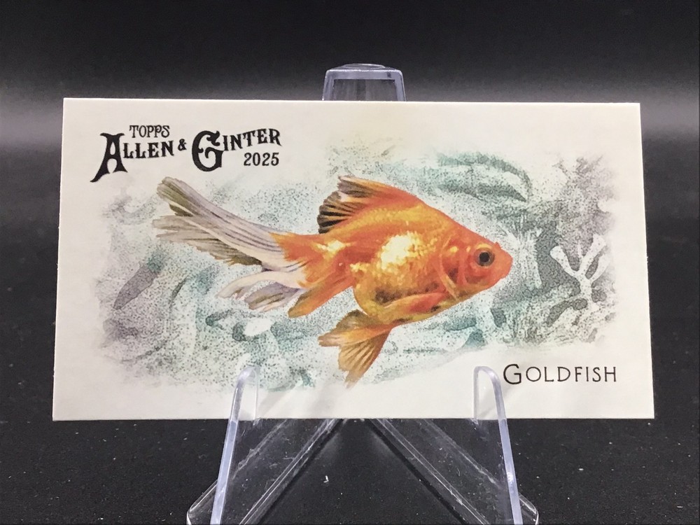 2025 Topps Allen & Ginter Fish From Global Waters MINI FGW-5 Goldfish