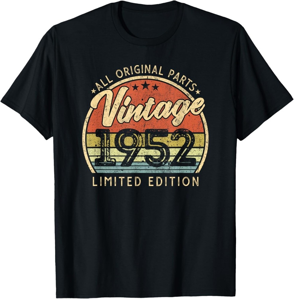 Vintage 1952 Limited Edition Retro Made in 1952 Men Women T-Shirt, Hoodie, Sweat