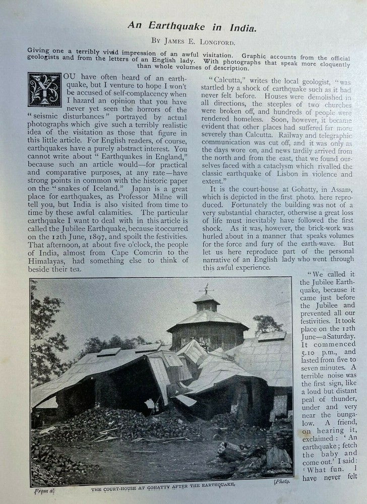 1898Earthquake in India illustrated