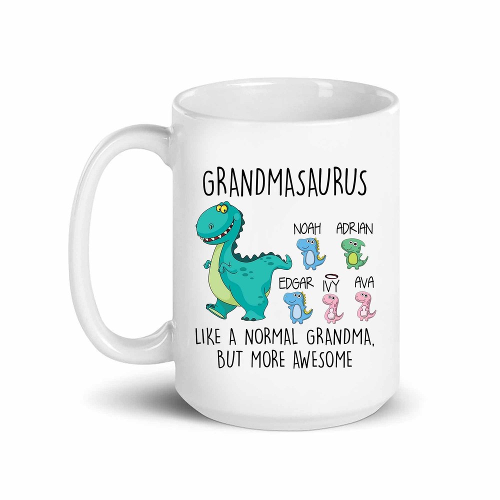 Mother's Day Mug Great Grandma Gift Mimisaurus Like A Normal Grandma But More