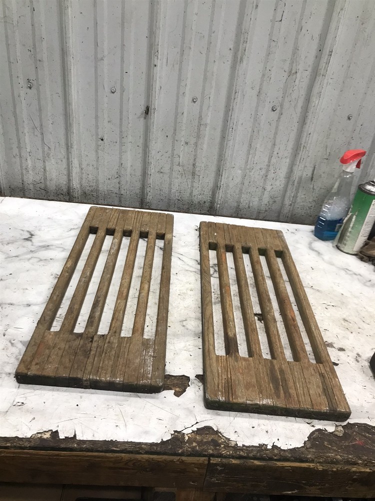 82 Sea Ray 270 Sundancer Boat Teak wood swim platform inserts