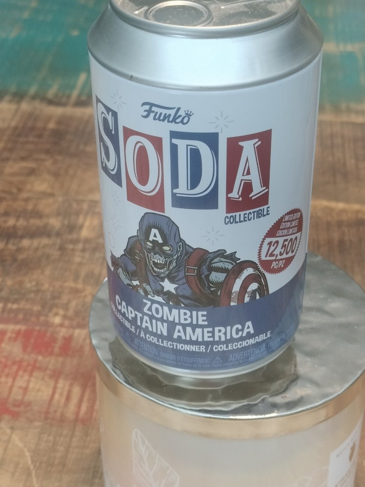 Funko Vinyl SODA: Marvel - Zombie Captain America
