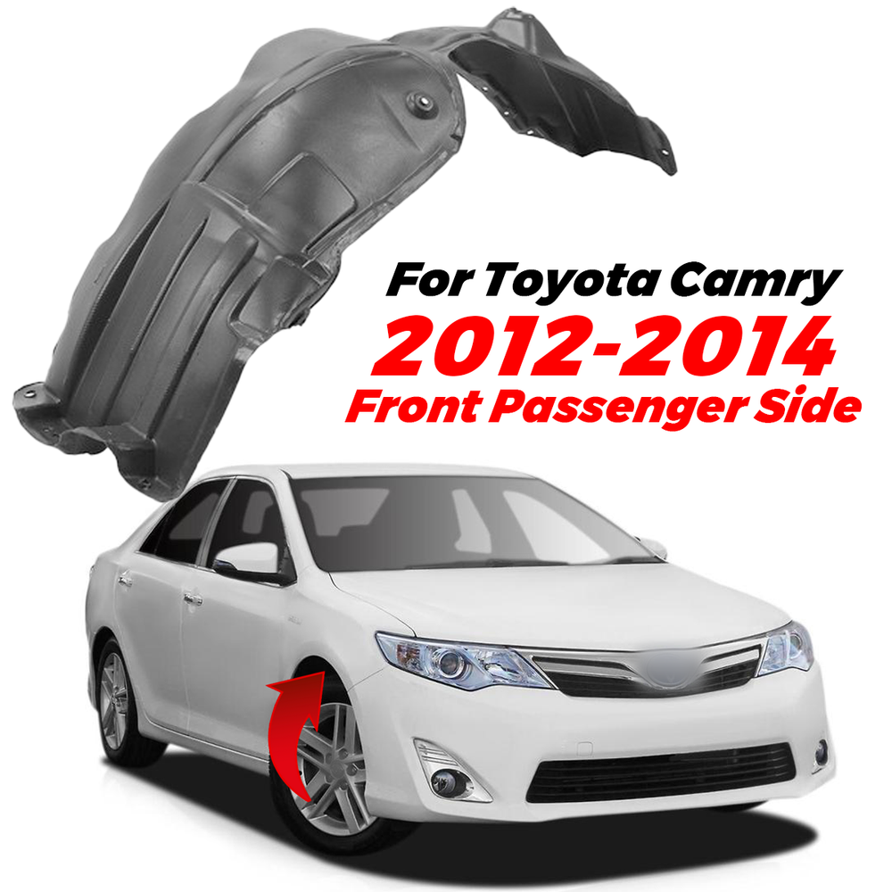 Fender Liner For 2012-2014 Toyota Camry LE XLE L Hybrid Front Passenger Side