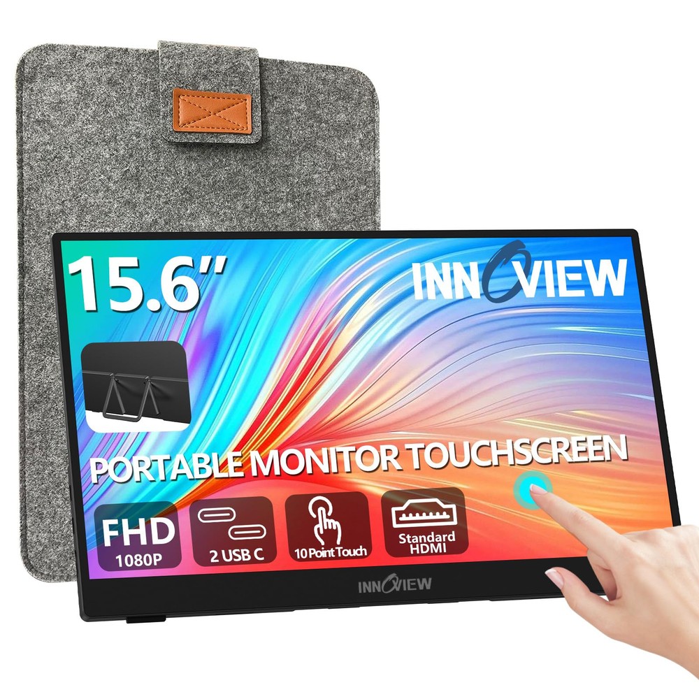 Portable Monitor Touchscreen 15.6