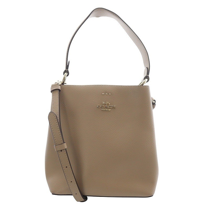COACH Small Town 2-Way Shoulder Bag in Beige for Women SR10 1011