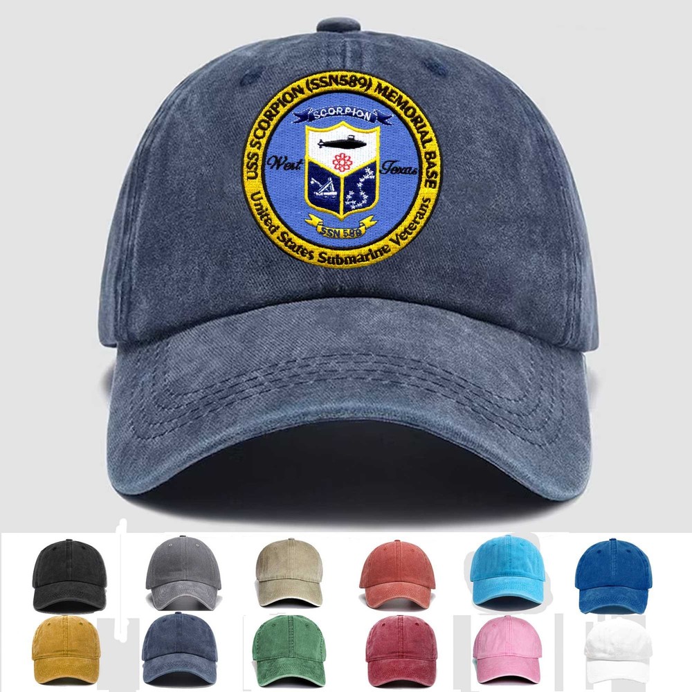 Custom Embroidered Hat Scorpion West Texas Sub Base, Veteran Cap, Trucker Hat