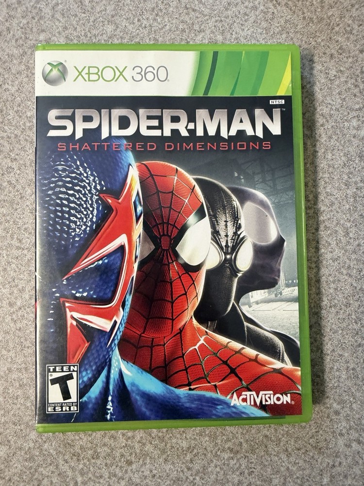 Spider-Man Shattered Dimensions Complete in Box Microsoft Xbox 360