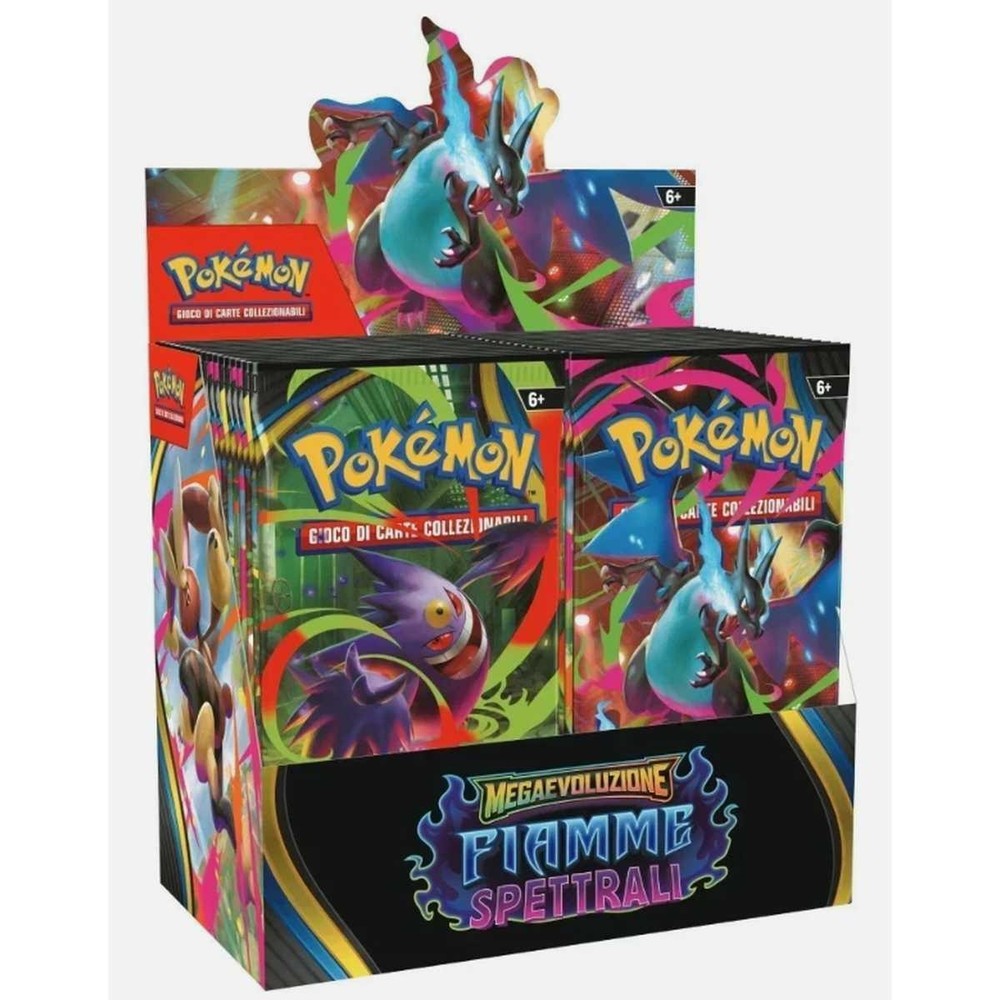Ghost Flames - Phantasmal Flames Pokemon Booster Box Italian
