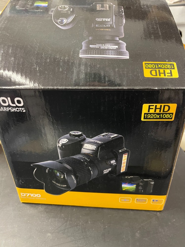 polo sharp shot d7100 camera and accessories  33 mp