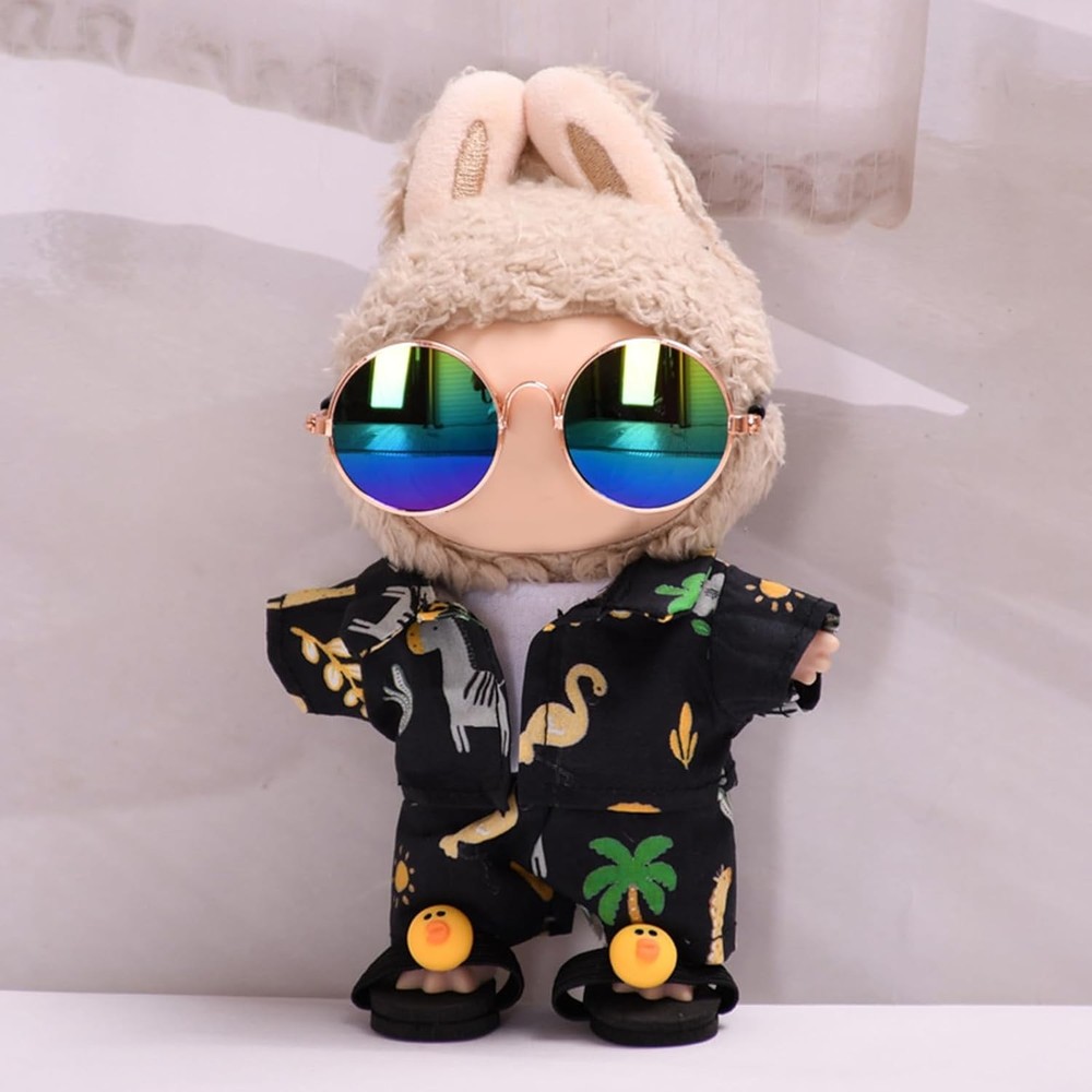 Labubu Doll Clothes Adorable Outfits for 17cm 6.7 Inch Plush Accessories