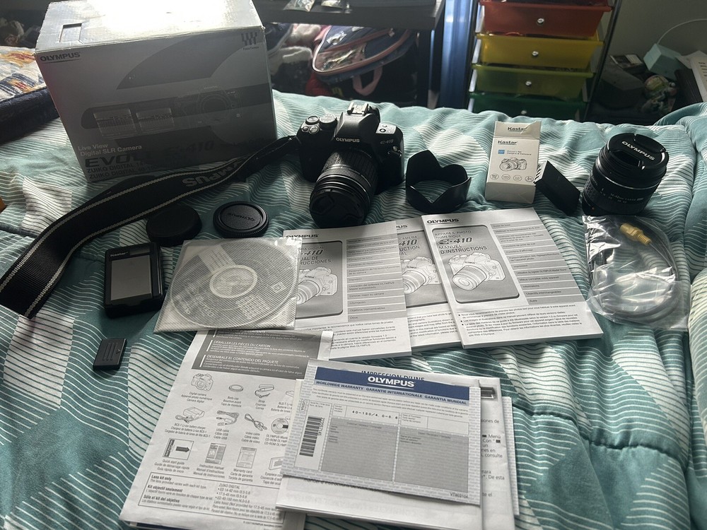 Brand New Olympus DSLR E-520 With Lenses Zuiko Digital 14-42mm F3.5-5.6