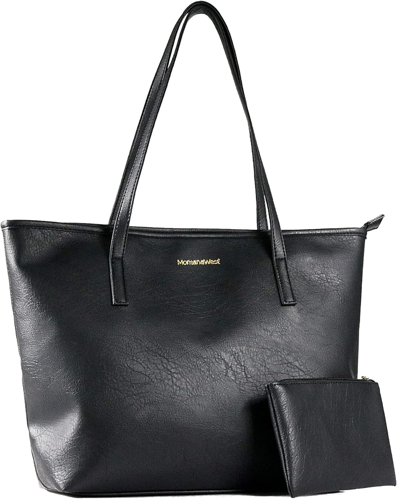 Stylish Vegan Leather Tote Bags for Women - Chic Handbags & Shoulder Bags