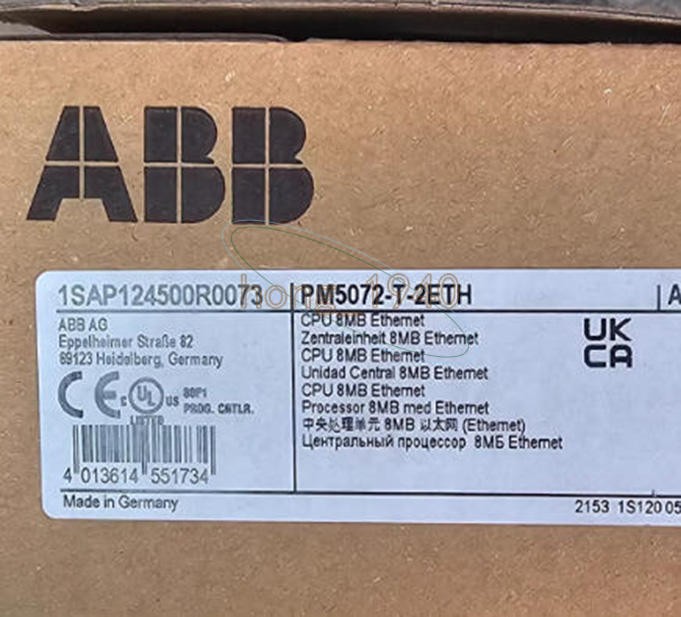 1PCS New ABB PM5072-T-2ETH 1SAP124500R0073 PLC Module