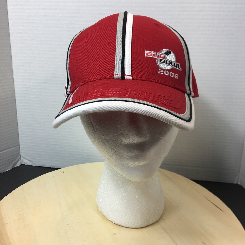 2006 BUD BOWL Baseball Hat Cap FOOTBALL  BUDWEISER BEER