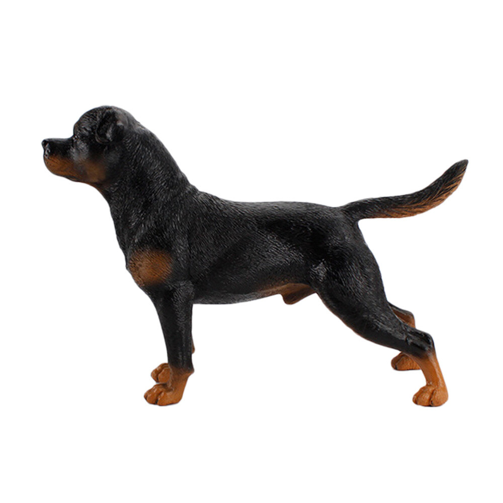Realistic Animal Model Rottweiler Children's Imagination Toy Simulation Dog