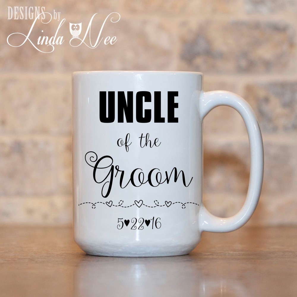 Personalized Uncle Of The Groom Mug Bridal Party Gift Wedding Party Gift Aunt