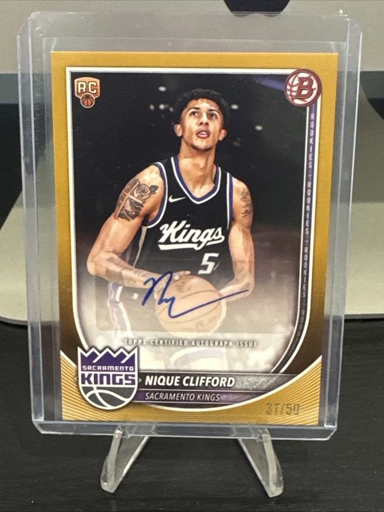 2025-26 Topps - Nique Clifford #224 Gold /2025 (RC)
