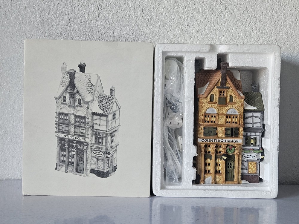 Dept 56 Dickens Village Silas Thimbleton Barrister 1988 Collectible #5902-1