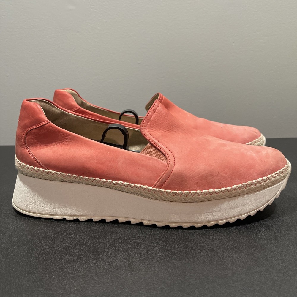 Paul Green Candice Women’s 10.5 UK 7.5 Red Platform Slip On Sneakers Shoes
