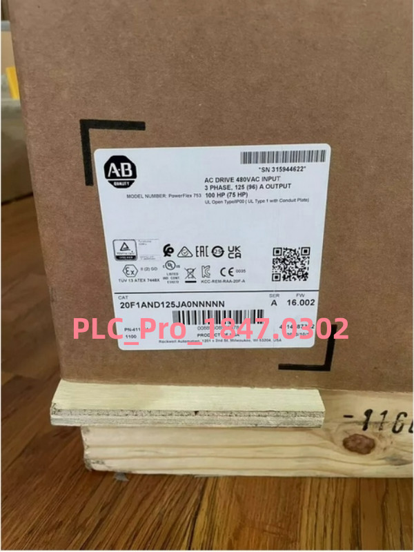 20F1AND125JA0NNNNN 1PCS New Allen-Bradley 20F1AND125JA0NNNNN Fast delivery